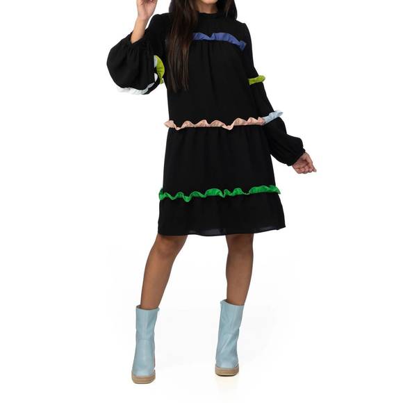 NEW CROSBY BY MOLLIE BURCH darby dress in black - Picture 1 of 2